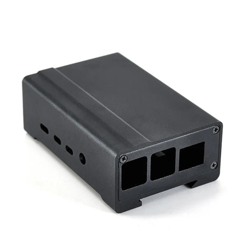 Чехол Raspberry Pi из алюминиевого сплава корпус чехол + вентилятор радиатор для 4 Model