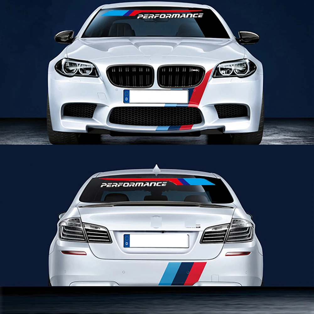 Наклейка на переднее стекло автомобиля Performance Log или задняя фотография для BMW E84 F48