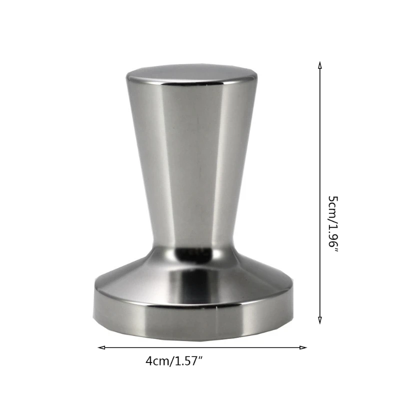 

Coffee Capsule Pressing Powder Hammer Stuffer Stainless Steel Die Casting Plane Base Coffee Tamper for Coffee Bean Press