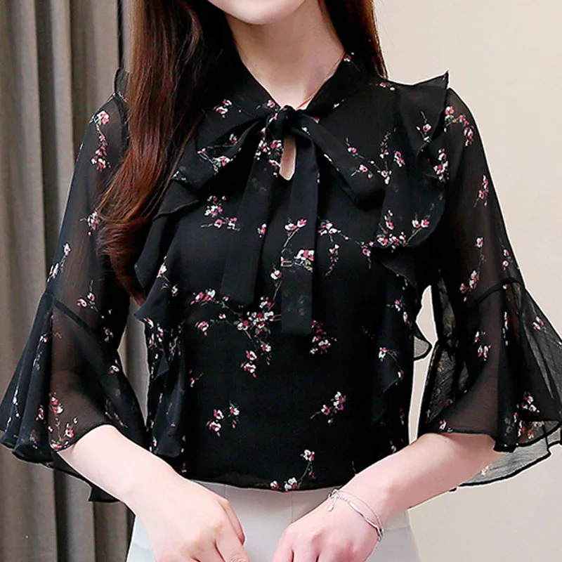 Blusas Mujer 2021 Женские топы и блузки размера плюс женские рубашки с v образным вырезом