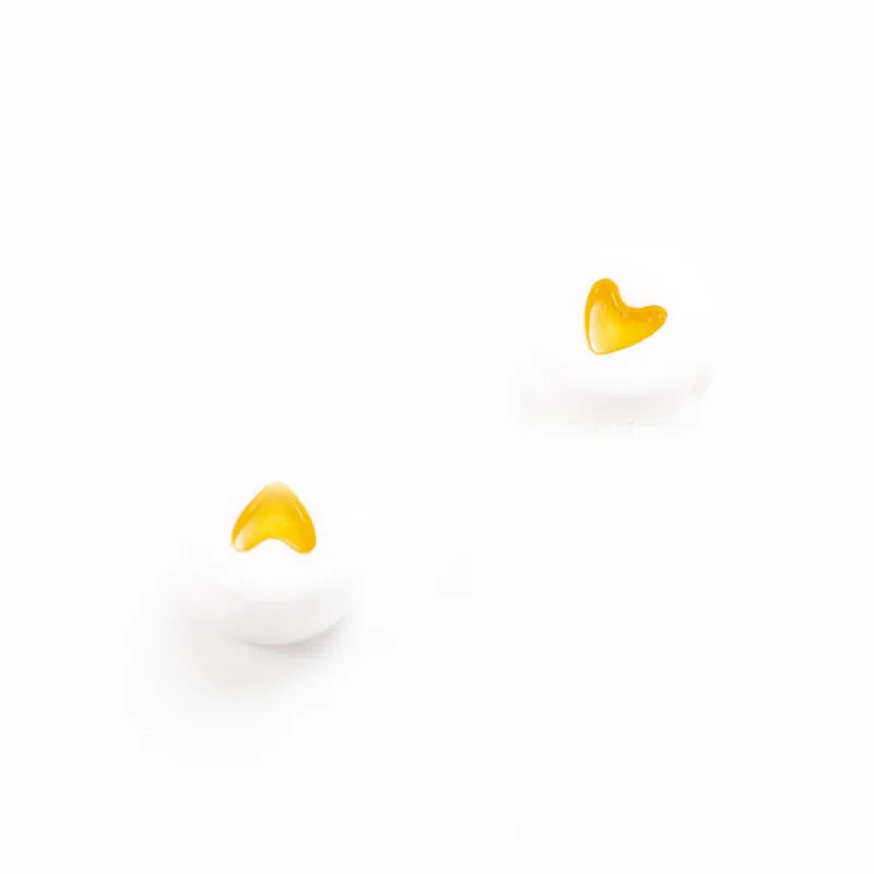 Небольшой заказ 100 шт. 4*7 мм плоские круглые акриловые бусины в форме сердца