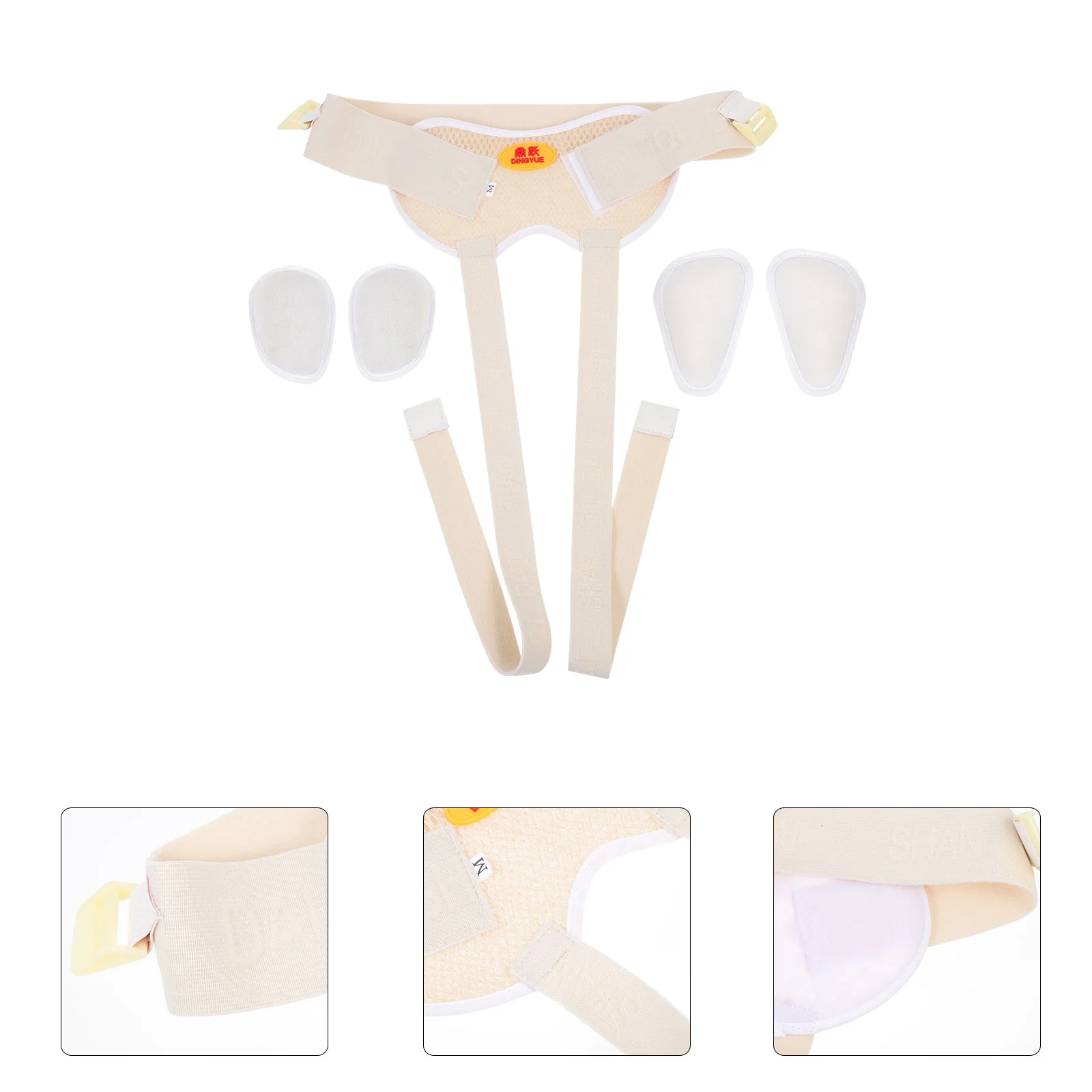 

1 Set Practical Adult Hernia Belt Man Woman Adjustable Inguinal Hernia Band (Skin)
