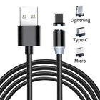 Кабель USB Type CMicro USBLighting для быстрой зарядки