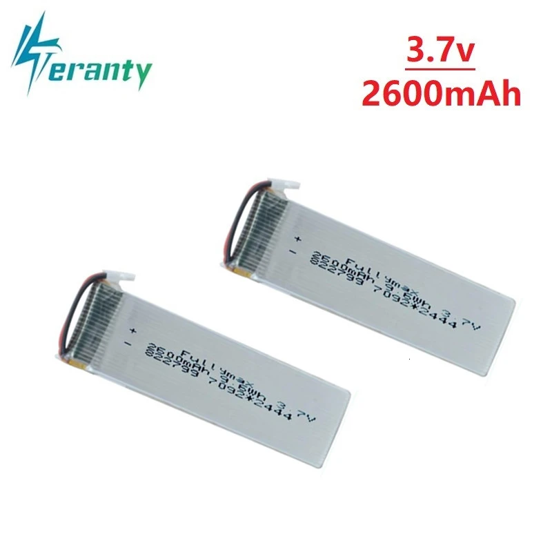 1S 3 7 V 2600mAh 822799 батарея для защиты платы RC Самолет Модель Дрон 20C пульт