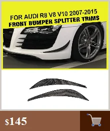Для Audi TT TTS 8J 2008- R8 2007-2011 не углеродное волокно гоночного зеркала заднего вида Замена Стиль