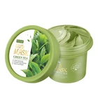 Минеральная грязевая маска для лица LAIKOU, с зеленым чаем, глубокое очищение, контроль жирности, увлажнение, удаление черных точек, лечение акне, очищение пор