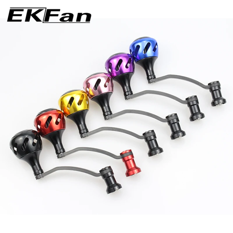 

Ekfan Suitable For DAIWA&SHI Spining Fishing Reel Carbon Fiber Handle Alloy Knob 35mm