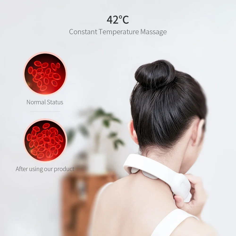 Умный массажер для шеи и плеч с подогревом|Шея массажный инструмент| |