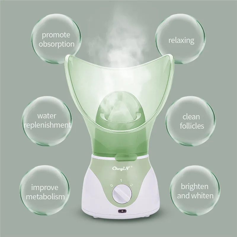 Отпариватель для лица CkeyiN Профессиональный аппарат глубокого очищения паровой