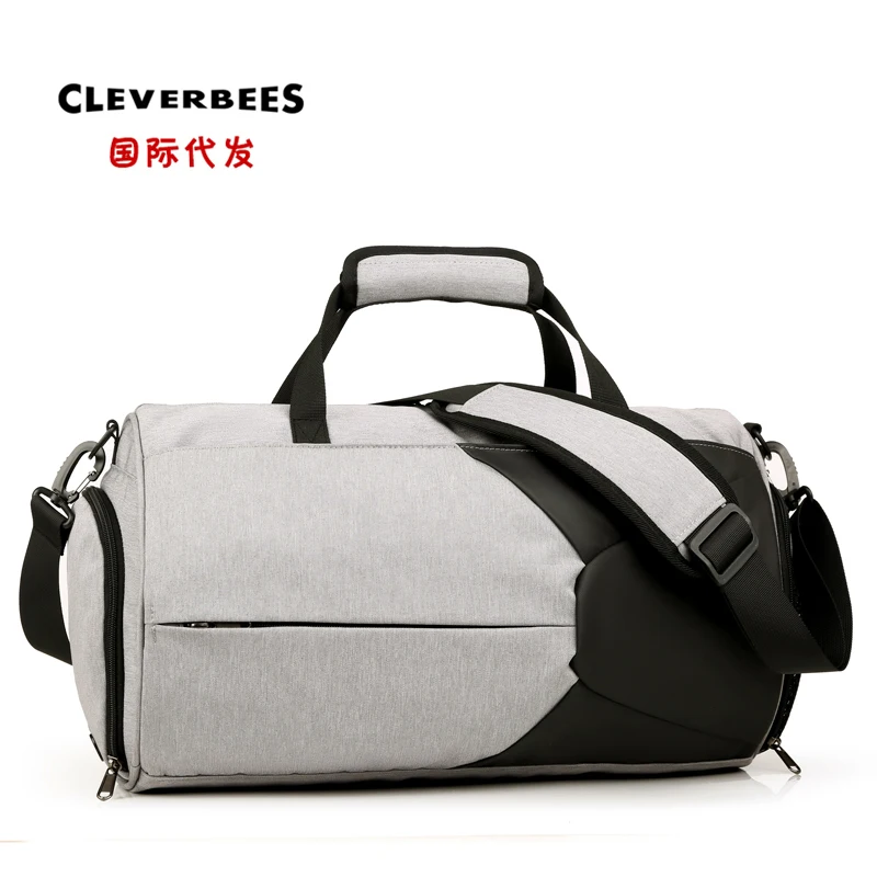 저렴한 여행 가방 50L 스포츠 및 레저 싱글 숄더 스트랩 크로스 바디, 휴대용 야외 건식 및 습식 분리 훈련 체육관 가방 저렴한 여행 가방 50L 스포츠 및 레저 싱글 숄더 스트랩 크로스 바디, 휴대용 야외 건식 및 습식 분리 훈련 체육관 가방