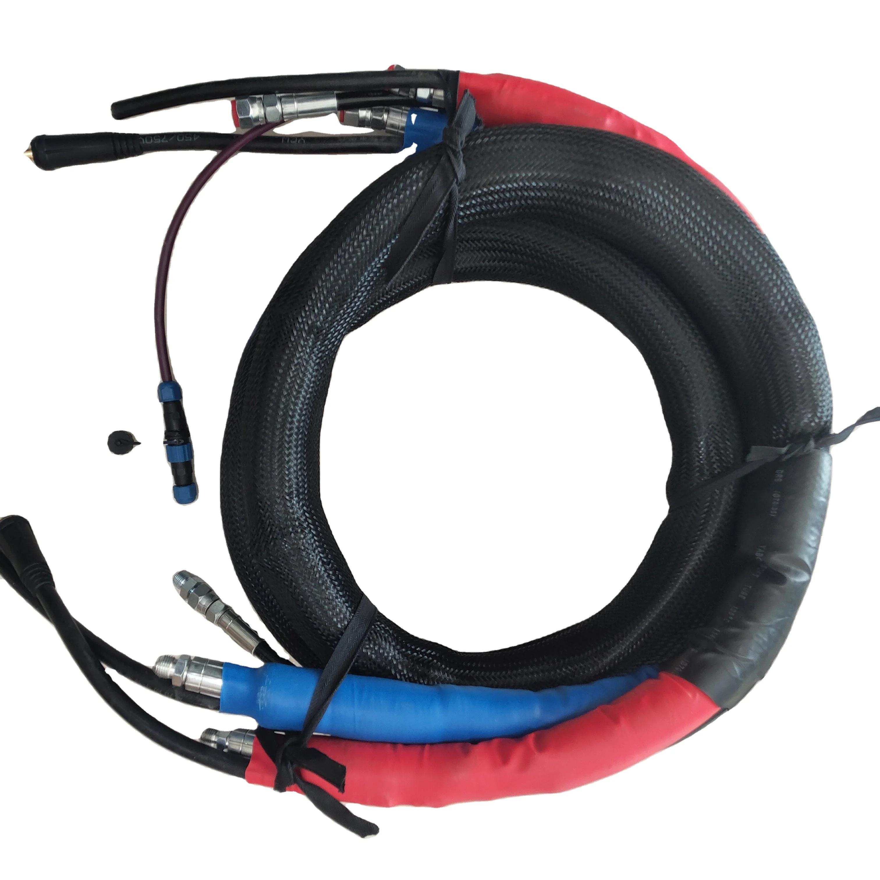 

2020 high temperature 15/30/45 meters polyurea heating hose have Graco quality 750W to 2000W power