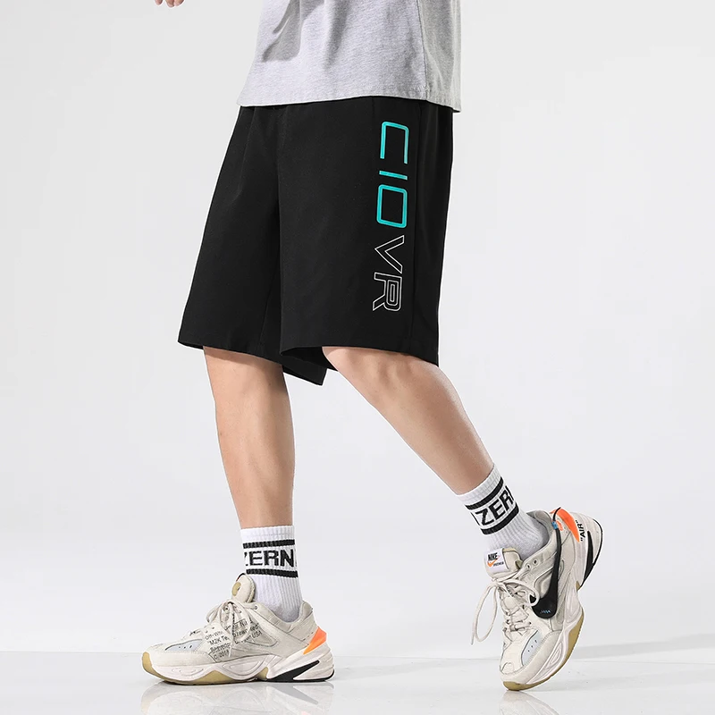 Однотонные мужские шорты ANSZKTN новые летние модные пляжные повседневные