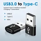Mini Type-C Female to USB 3,0 Male Adapter Data Transfer зарядный OTG коннектор