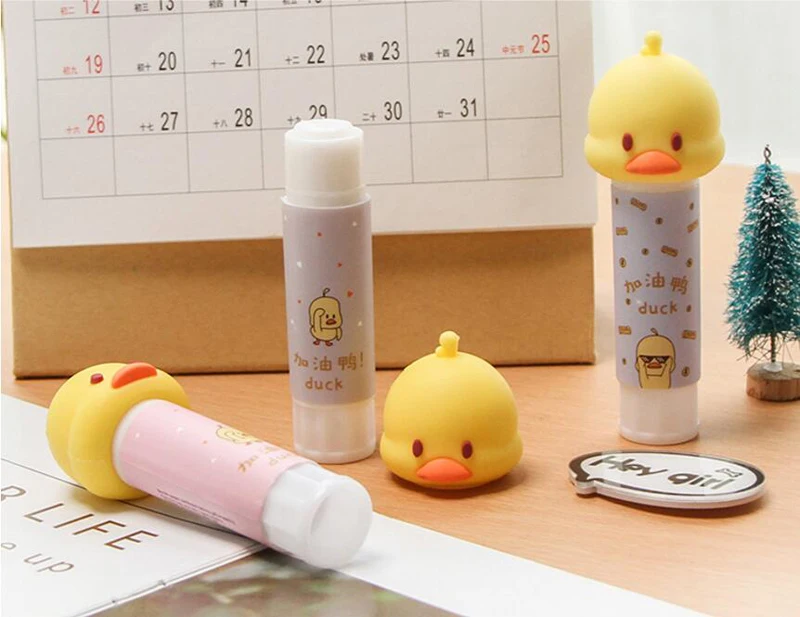 Высококачественный милый модный дизайн маленькая Желтая утка однотонная