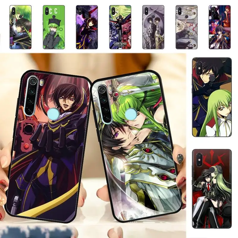 

YNDFCNB Anime Julius Kingsley Code Geass Phone Case for Redmi Note 8 7 9 4 6 pro max T X 5A 3 10 lite pro