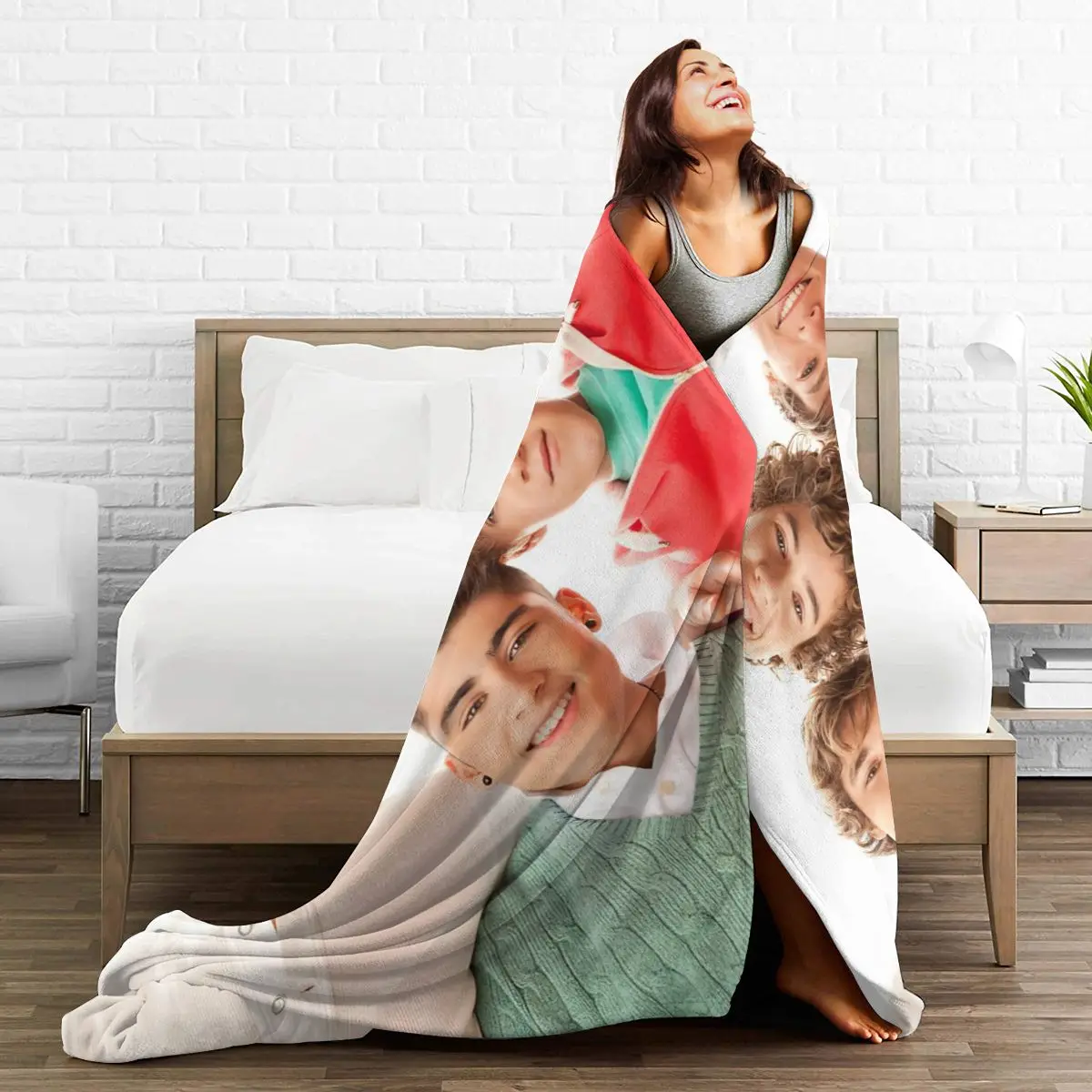 

Ultra Soft Sofa Blanket Cover Blanket Cartoon Cartoon Bedding Flannel plied Sofa Bedroom Decor for Children and Adults 86