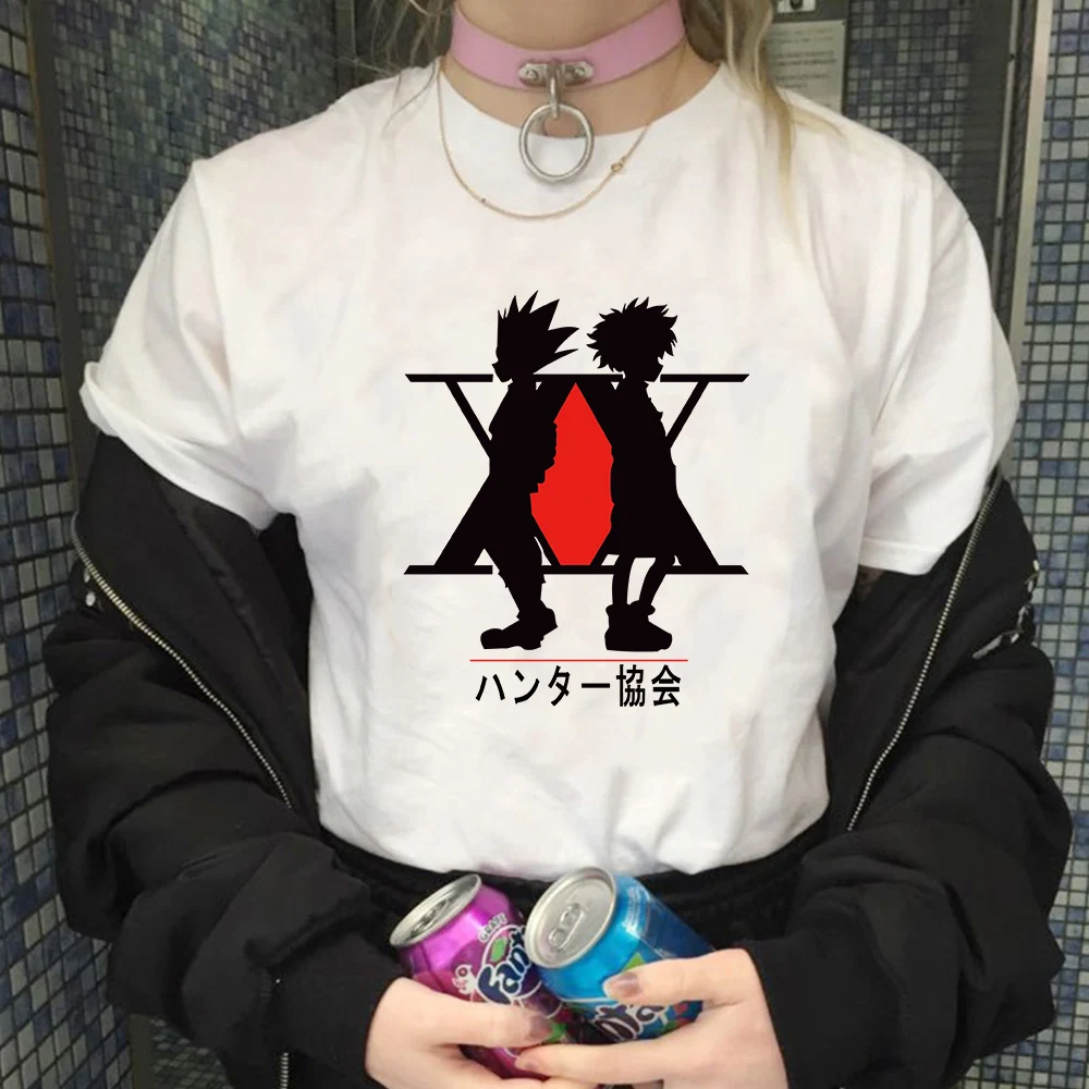 

Classic Anime Hunter X Hunter T-shirt for Men Women Short Sleeve Harajuku Ulzzang Streetwear Comfy Casual Tee Tops