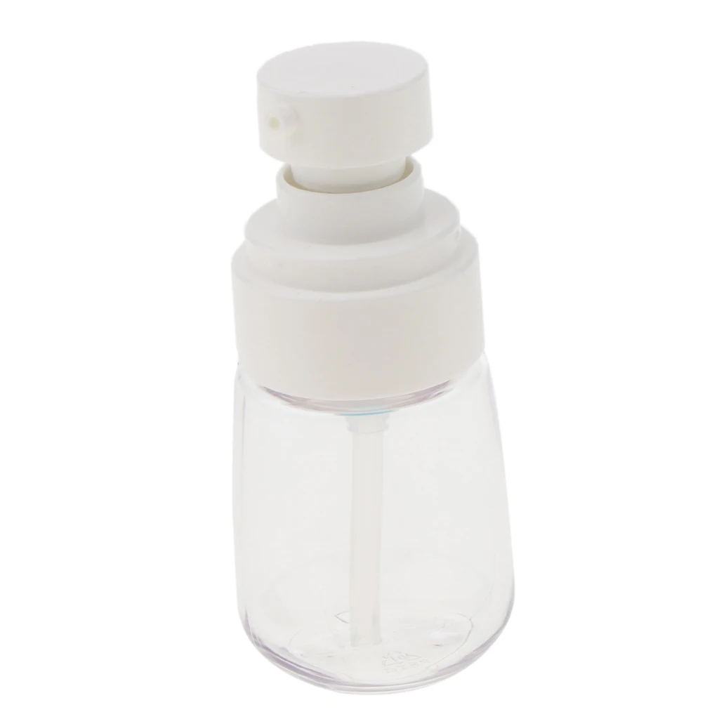 

1pc 30/60/100ml Empty Refillable Clear Plastic Bottles Container Makeup Cosmetic Face Cream Lotion Jar Pot