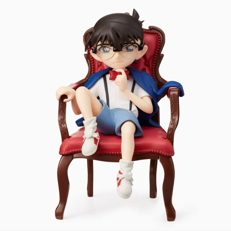 

Cuteanime 100% Original Sega DetectiveConan Figure Conan Edogawa Chair Ver.Figure Anime Figure Action Figure
