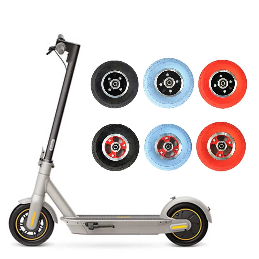 

Explosion Proof Tire 200X508x2inchsolid Tire With Wheel Hub Universal For Electric Scooter DIY Replacement