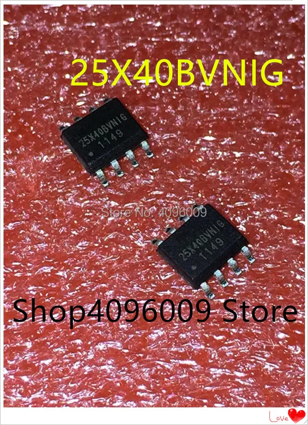 

10pcs/lot new original W25X40BVNIG 25X40BVNIG W25X40 25X40 W25X40BVSNIG SOP8