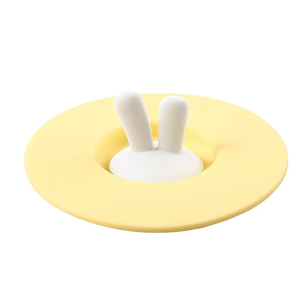 

Multi-Purpose Water Drinking Cup Lid Silicone Anti-Dust Bowl Cover Cup Seals Glass Mugs Cap Fresh-Keeping Lid