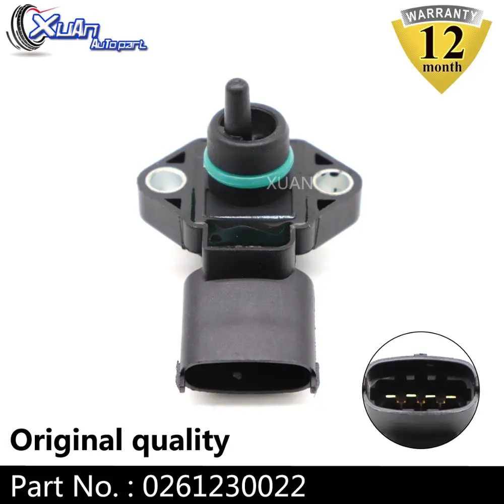 XUAN 1 бар датчик давления в коллекторе 0261230022 для Opel Chevrolet Astra Zafira Blazer S10 Vectra 8 2 0 4