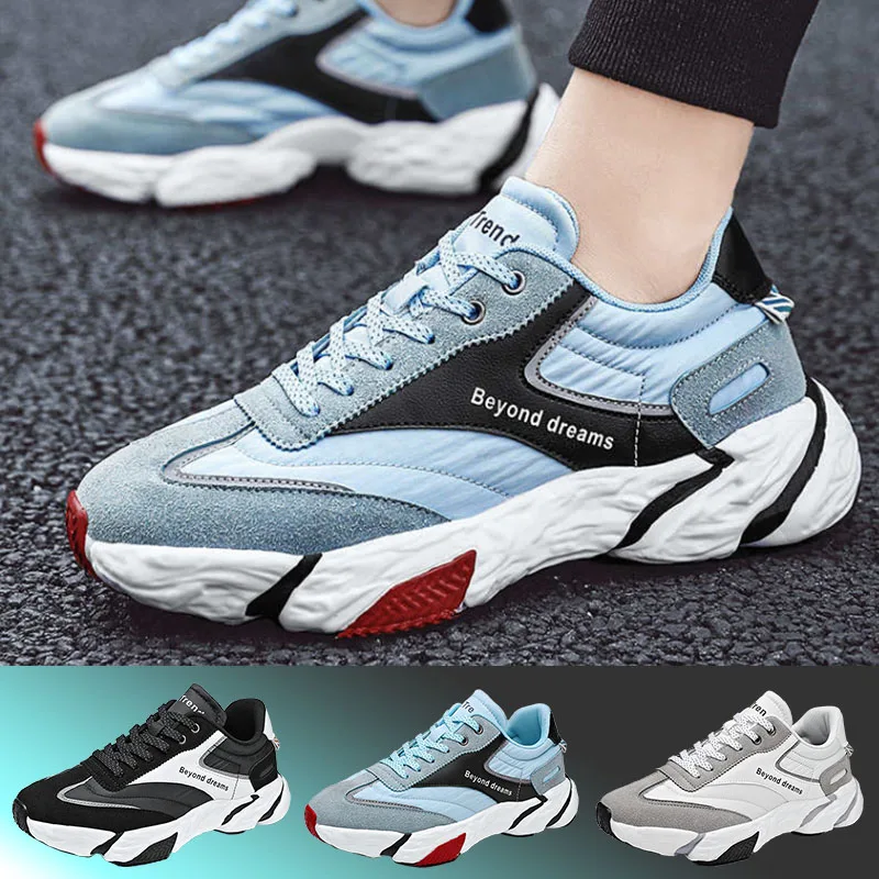 

Sports Shoes Men Daddy Trainers Sneakers Luxury Brand High Quality Men Sport Shoes 2022 Big Number Running Shoes Men Net Tennis