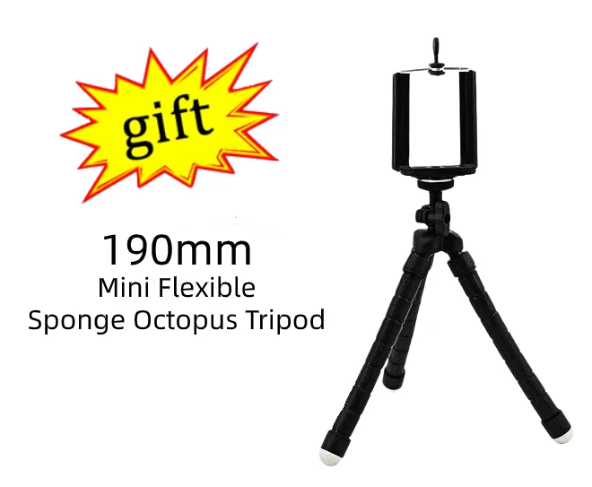 Выдвижной Штатив для смартфонов и цифровых камер комплект из держателя зажима