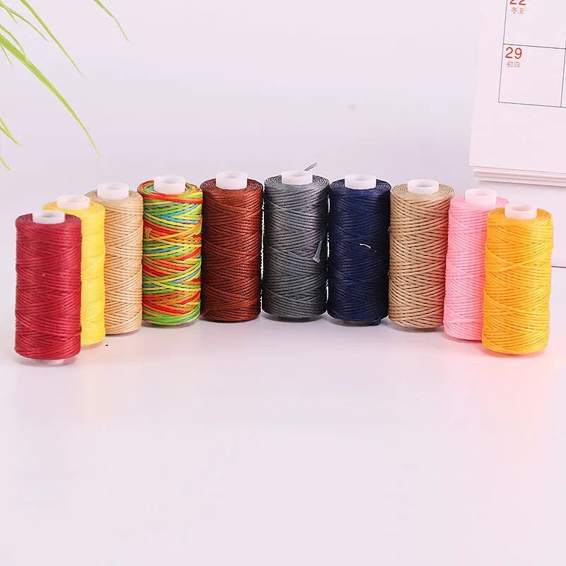 1 шт. 50 м 150D Высокое качество кожи вощеная нить шнур для DIY инструмент рукоделия
