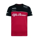 Футболка мужская для Альфа-Ромео, быстросохнущая Клубная одежда для гоночных команд Формула один, лето