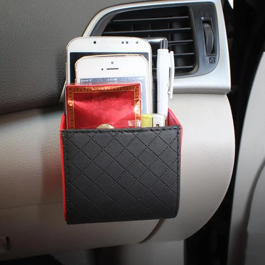 Автомобильный органайзер для вентиляционного отверстия сумка хранения футляр