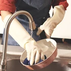 3 парыкомпл. нитриловые перчатки, пищевой класс, водонепроницаемые, силиконовые, для дома, кухни, мытья посуды, мойка, очистка RR2132