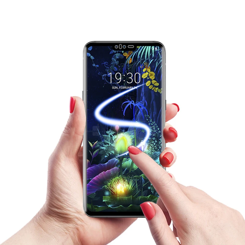 EXUNTON для LG G7 G8 ThinQ G8S V40 V50 крышка телефона которая полностью закрывает переднюю