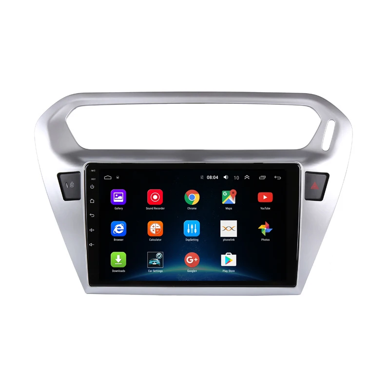 10 1 &quotAndroid автомобильный DVD мультимедийный плеер GPS для Peugeot 301 2014 2015 2016 аудио