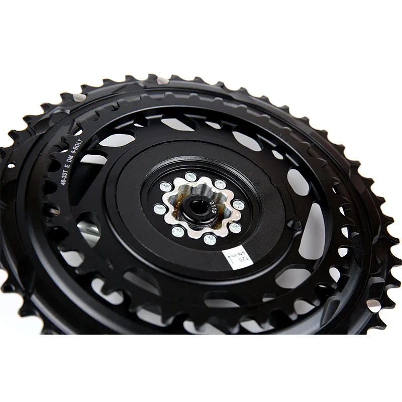 SRAM RED AXS DUB Crankset Carbon Fiber 2x12 24 Speed 46x33 48x35 50x37 170 мм шатун для дорожного велосипеда |