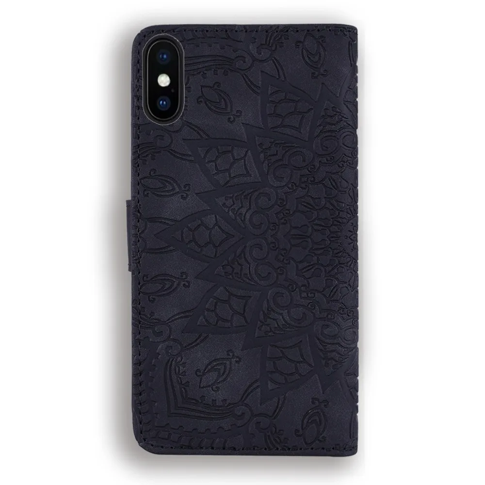 Чехол-бумажник из искусственной кожи для iPhone 11 Pro Max 6 6S 7 8 Plus X XS Max XR откидная крышка чехол для iPhone 5 5S SE 6 Plus чехол-подставка