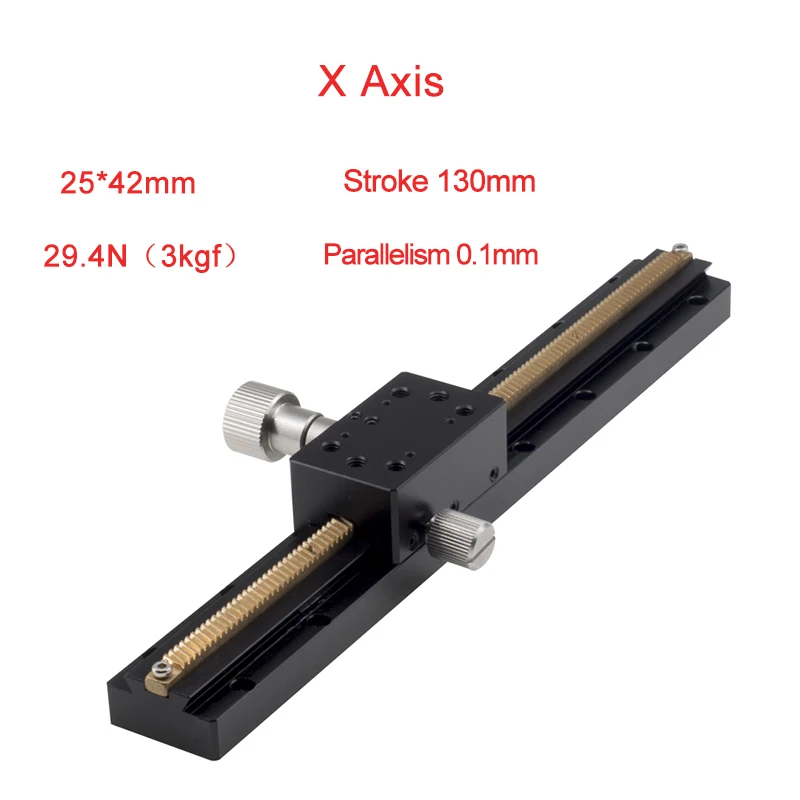 X ось 25 мм длинный диапазон ласточкин хвост Обрезка слайд скользящий стол для