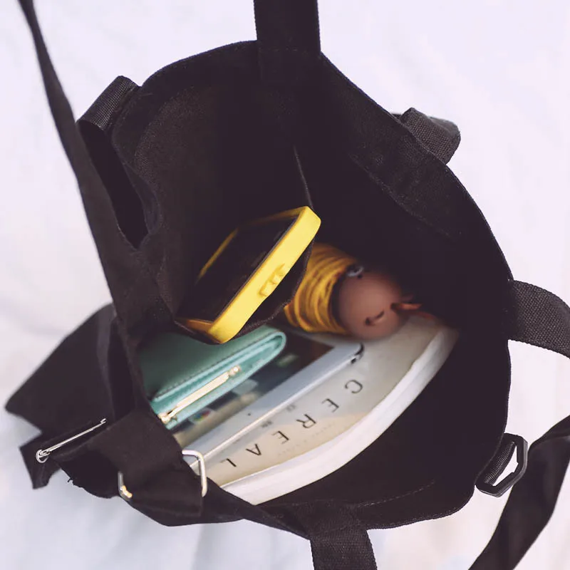 Однотонная сумка для покупок мужчин и женщин популярный шикарный холщовый