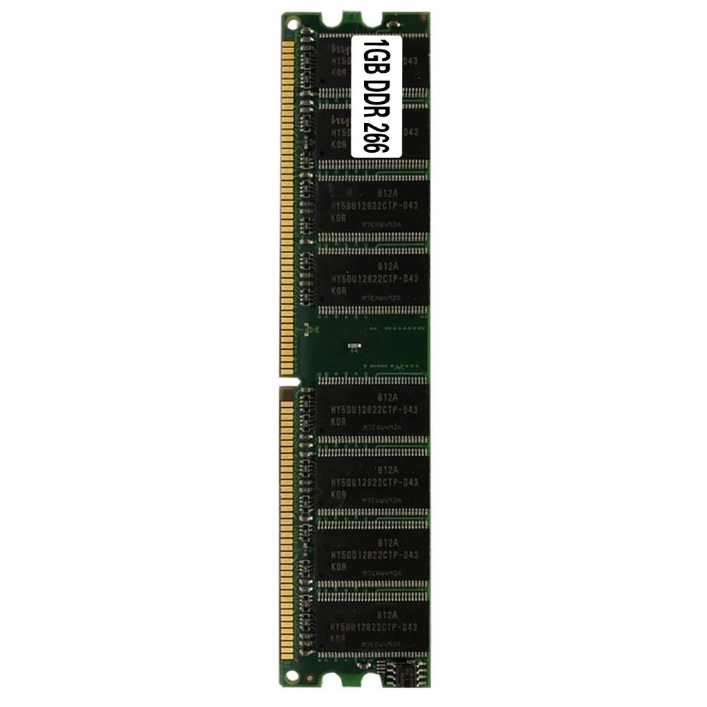 1 Гб DDR PC 2100 266 мгц модуль памяти для настольного ПК DDR1 RAM | Компьютеры и офис