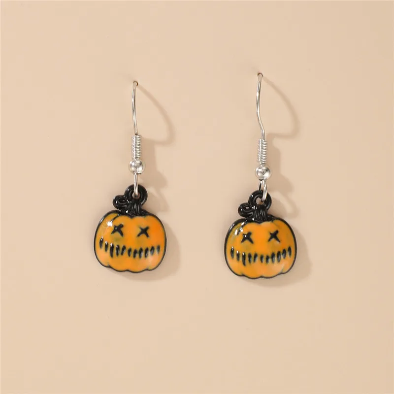 

New Trendy Halloween Funny and Fun Exaggerated Acrylic Earrings 2021