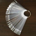 50 шт., пластины для демонстрации лака для ногтей