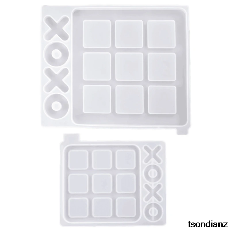 

Ox Chess Game Epoxy Resin Mold Mirror Silicone Mold DIY Jewelry Small Pendant Mirror Mold Handmade