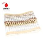 20 шт. 1 Вт карбоновый пленочный резистор 5% 1R  10M 10R 100R 220R 330R 470R 1K 2,2 K 3,3 K 4,7 K 10K 22K 47K 100K 1M 10 100 220 330 470 Ом