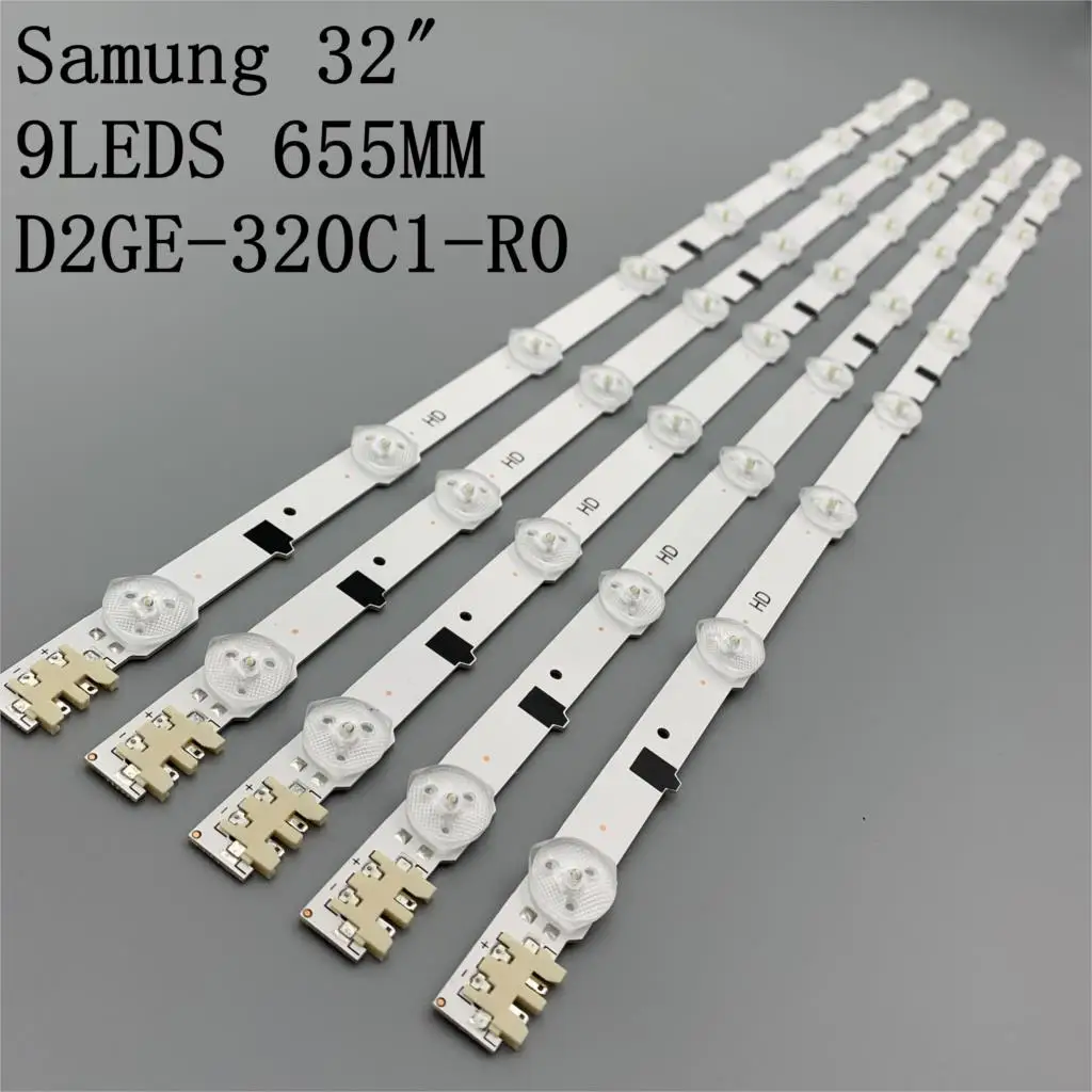 655MM LED strip For Sam Sung Sh arp-FHD 32''TV D2GE-320SC1-R0 CY-HF320BGSV1H UE32F5000AK UE32f5500AW UE32F5700AW HF320BGS-V1