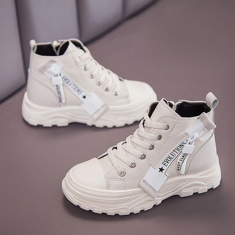 Зимняя детская обувь Ботинки martin детские зимние ботинки Теплые ботильоны для