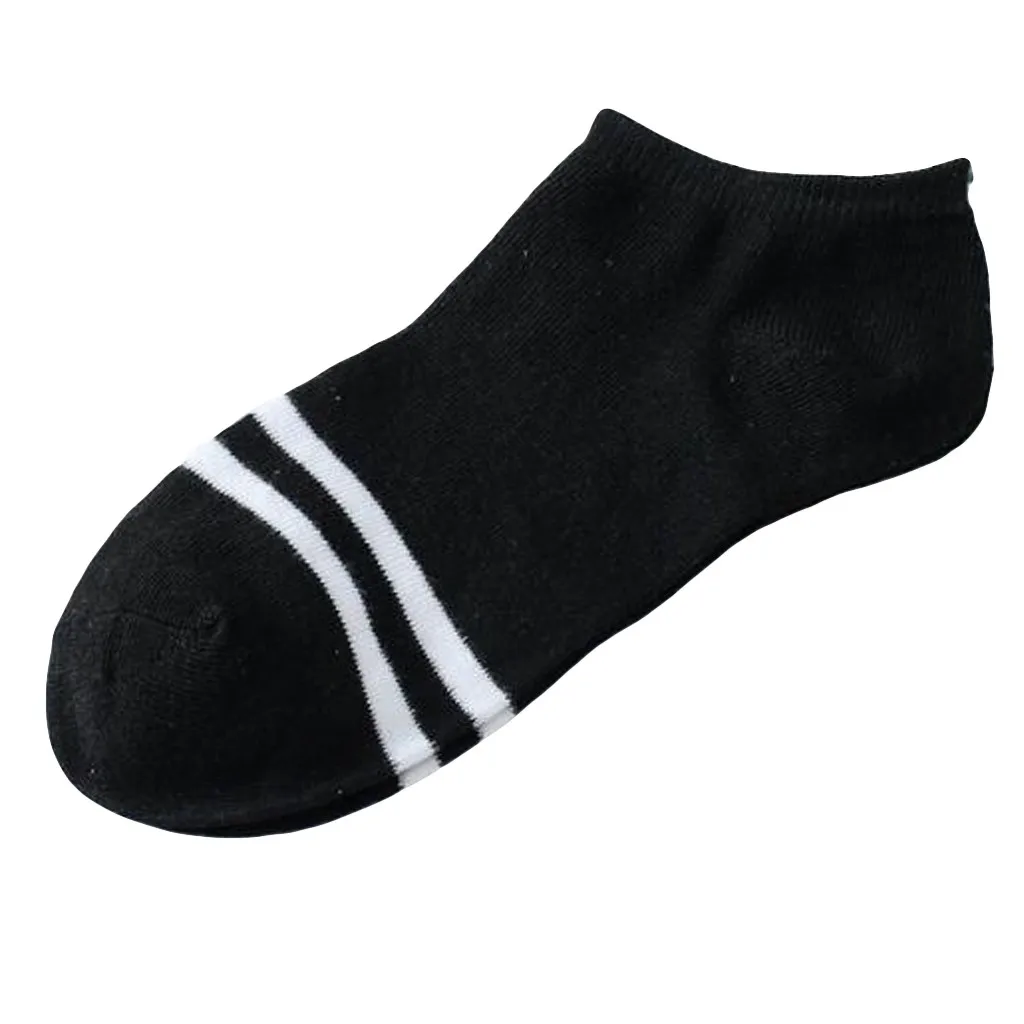 Модные женские носки унисекс в полоску для скейтборда удобные зимние забавные