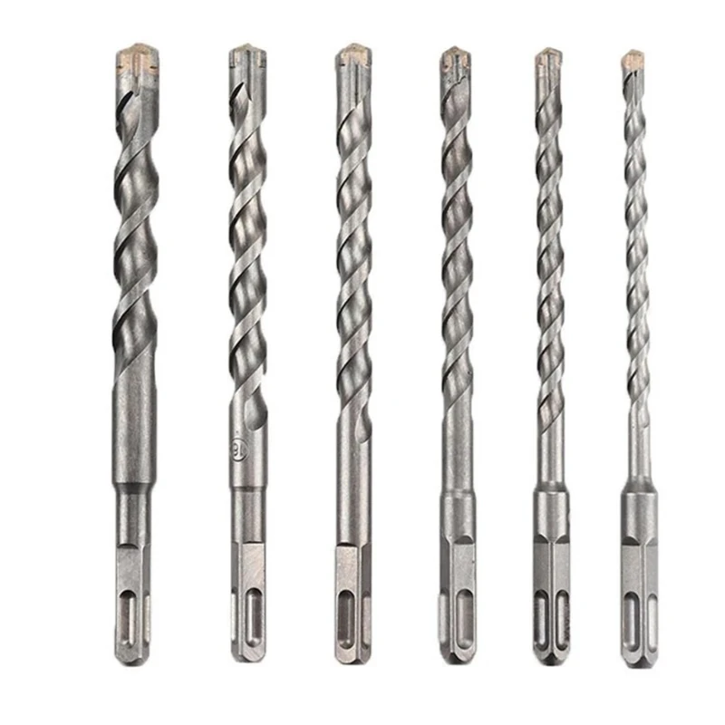 

D55F 6-35mm Squ-are Shank Electric Ham-mer Drill Bit Cemented Carbide Drill Parts