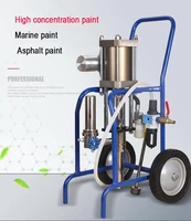pneumatic high pressure airless spraying machine 7lmin for anti theft door anti corrosion marine paint steel structure paint