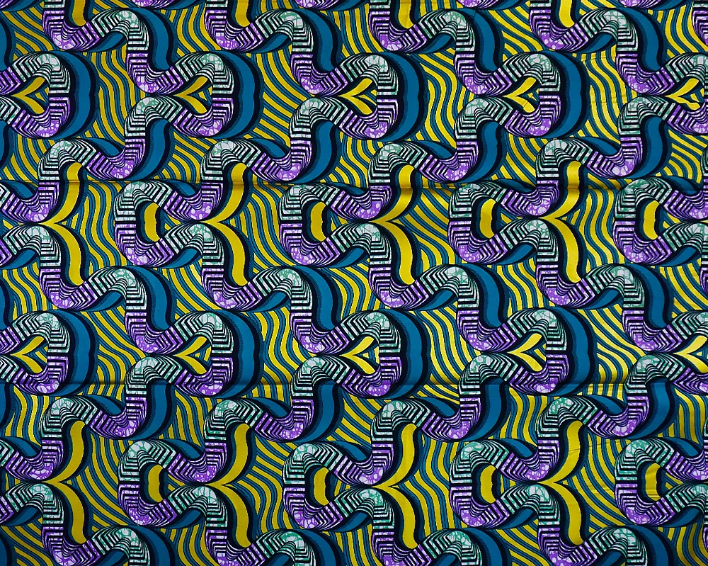 

Ankara African Prints Patchwork Real Wax Dress Sewing Tissu Craft DIY Material For Wedding High Quality 6Yard Golden Wax
